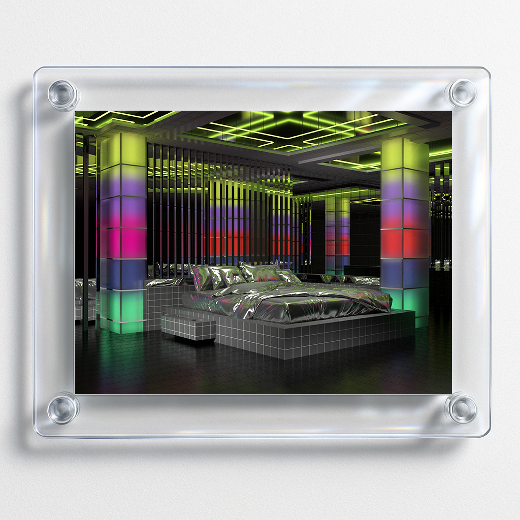 “Misty” print by Neon Saltwater